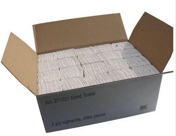 CHSA C-Fold Multi Fold Paper Hand Towels in White 2 Ply Case