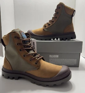 Palladium Pampa Hi Leather Waterproof Boots - Comfort, Style, All Weather - Picture 1 of 7