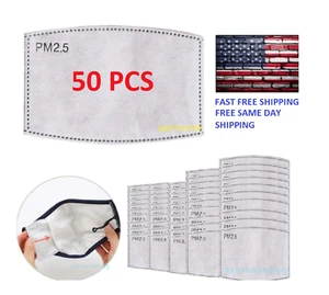 BULK LOT PACK PM2.5 Filter Replacements Face Mask Carbon Super Fresh Air Filter - Picture 1 of 13