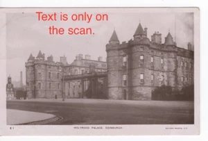 Vintage Postkarte, Holyrood Palace, Edinburgh. - Bild 1 von 4