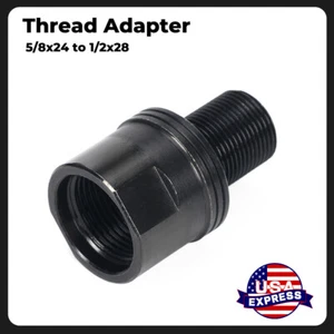 Kaw Valley Precision Thread Adapter 5/8x24 to 1/2x28 - 6192 - Picture 1 of 7