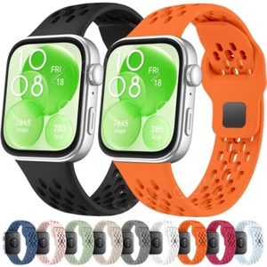 Silikon Armband Uhrenarmband Ersatzarmband für Huawei Watch Fit 4/4 Pro/Fit3 - Bild 1 von 63