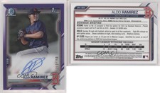2021 Bowman Chrome Prospect Purple Refractor /250 Aldo Ramirez #CPA-ARA Auto