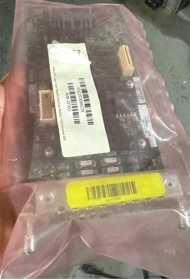 CISCO Genuine Cisco 2-port FXO Network Interface Module NIM-2FXO - Image 1 of 1