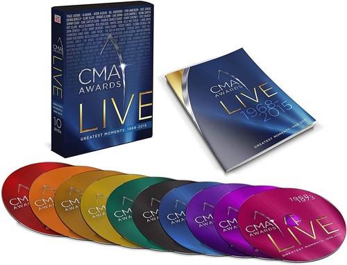 Time Life CMA Awards Live Greatest Moments 1968-2015 10 DVD Set Country ...