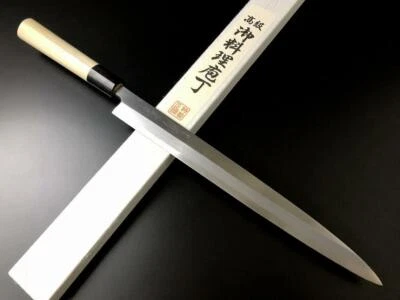 Cuchillo de Chef Japonés ARITSUGU Fuguhiki Azul Acero 300 mm 11.81" Regalo Aoko Foto 1 de 4