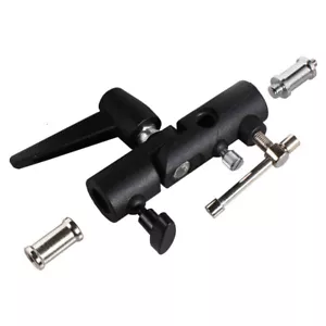 E Type Flash Speedlite Mount Swivel Light Stand Bracket with Umbrella Holder - Picture 1 of 10