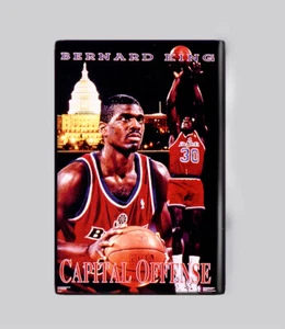 BERNARD KING / CAPITAL OFFENSE - 2"x3" POSTER MAGNET (nba costacos washington) - Bild 1 von 3