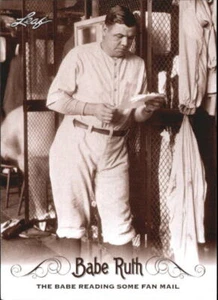 2016 Leaf Babe Ruth Collection #50 Babe Ruth - Picture 1 of 2