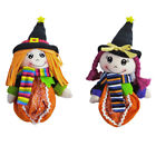2 Pcs Trick or Treat Bags Event Party Favor Supplies Gift Linen Pockets Candy