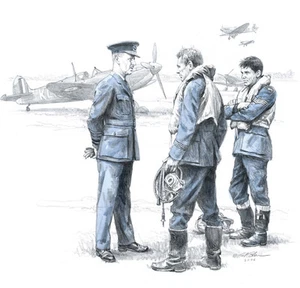 GIL COHEN My Fighter Boys RAF Batalla de Gran Bretaña con Volantes de Bonificación ROBERT TAYLOR - Imagen 1 de 2