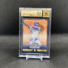 2020 Topps X Ben Baller Dodgers World Series Champions Auto Corey Seager /10