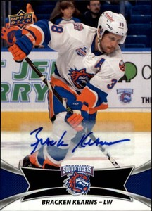 2016-17 Upper Deck AHL Autographs Hockey Card #8 Bracken Kearns