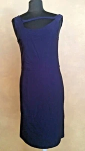 Wiggle Pin Up Vestito Rock Steady Abbigliamento Vintage Blu Navy Ritagliato Junior L - Foto 1 di 6