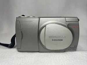 Olympus Camedia D-510 Zoom Silver 2.1MP 3x-Optical Zoom Digital Camera For Parts - Picture 1 of 6