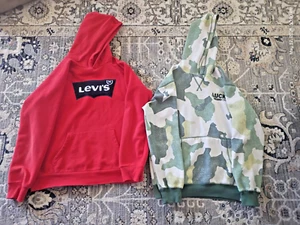 Levi's Hoodie Sweatshirt Jacket Youth Size XL lot of 2 - Picture 1 of 1