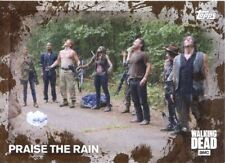 Walking Dead Season 5 Mud [50] Parallel Base Card #60 PRAISE THE RAIN