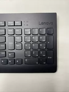 Lenovo Slim KBRFBU71 PC Wireless Keyboard - Battery Operated - Dongle Included - Picture 1 of 15