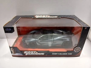 Jada Fast & Furious escala 1:24 SHAW'S MCLAREN 720S diecast - Imagen 1 de 4