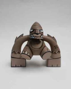 Joe Ledbetter Classic Smash Brown Toy2R 7” Gorilla Vinyl Figure pre owned - Picture 1 of 6