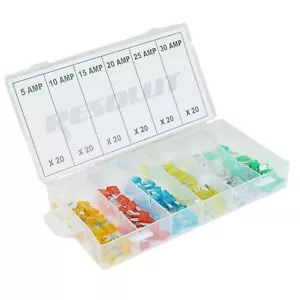 120pz mini lama auto assortimento standard fusibili fusibili auto 5 - 30 ampere - Foto 1 di 1