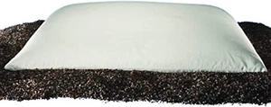 Traditional Buckwheat Standard Size Pillow Organic Cotton with Natural Technolog - Picture 1 of 4