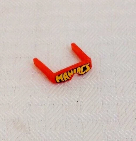 WWE Mattel Loose Accessory Ultimate Maniacs Sunglasses WARRIOR WWF Wrestlemania Cover