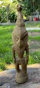 Vintage PNG Ancestral Carved Figure - Picture 1 of 12