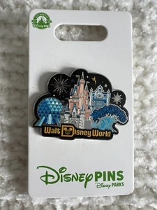 2023 Walt Disney World 4 Parks Pin Epcot Magic Animal Kingdom Hollywood Studios - Picture 1 of 1