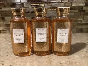 Bath & Body Works TWINKLING NIGHTS ~Shower Gel ~LOT of 3 ~ FREE SHIPPING - Picture 1 of 2