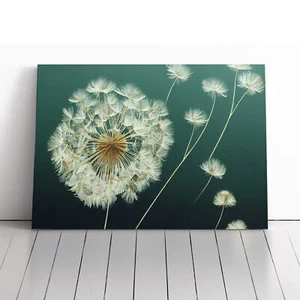 Unusual Dandelion Flowers Canvas Wall Art Print Framed Picture Decor Living Room - Picture 1 of 5