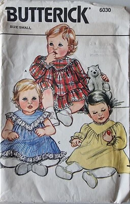 Butterick Pattern 6030 Size Small Dress  - Image 1 of 2