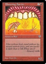 Blistering Barrier | Mirage | MTG Common English | 1 CARD