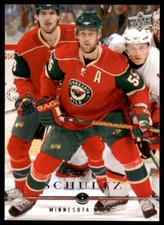 2008-09 Upper Deck Nick Schultz Minnesota Wild #104