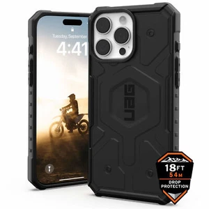 Urban Armor Gear (UAG) Pathfinder MagSafe Tough Case iPhone 16 Pro Max - Black - Picture 1 of 7