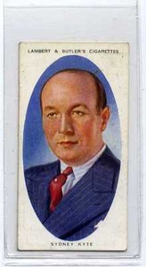 (Ja7551-100) Lambert & Butler,Dance Band Leaders,Sydney Kyte,1936#13