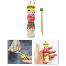 Encourage Hands on Activities with Sustainable Wooden Knitted Doll Craft Set