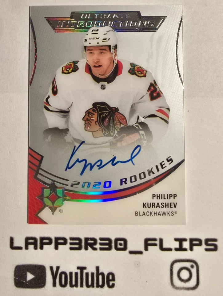 Philipp Kurashev 2020-21 Ultimate Collection Introductions Rookie Auto RC #UI-72 - Image 1 of 1