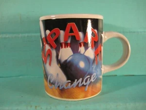 "Spare Change" Small Bowling Gift Coin or Display Mug - Picture 1 of 3