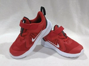 Nike Downshifter 10 (TDV) Red/White/Black Toddler Boy's Shoes - Size 6/7C NWB - Picture 1 of 7
