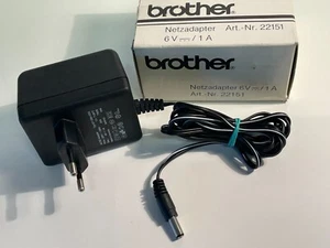 Brother Netzteil Netzadapter 6V 1A 22151 - Bild 1 von 4