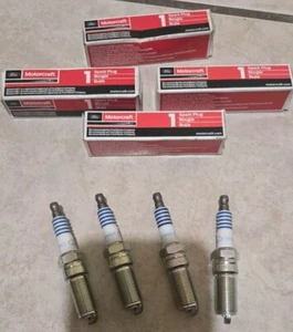 Motorcraft Spark Plug 2012-2022 FORD MUSTANG SP550X set 4 Made in Japan - Picture 1 of 4