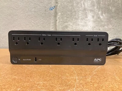 APC Back-UPS 600 BE600M1 7 Outlets UPS - No Battery - Image 1 of 2