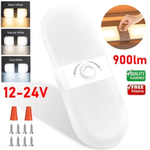 12-24V LED Deckenlampe Auto Van Wohnmobil Innenleuchten Beleuchtung Wohnwagen DE - Bild 1 von 23