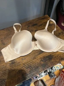 Wacoal Beige 38B U/W Nude Tan Stretch Bra Nice removable Straps - Picture 1 of 5