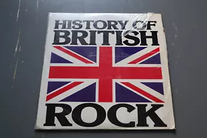 History Of British Rock Vinyl Record - 2 LP Set - 28 Iconic Songs - Vintage 1976 - Picture 1 of 14