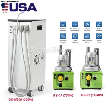 Sistema de succión móvil dental portátil bomba de presión negativa alto volumen Foto 1 de 4