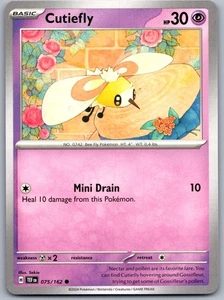 Cutiefly 075/162 Near Mint SV05: Temporal Forces Pokemon Shipnow - Picture 1 of 2