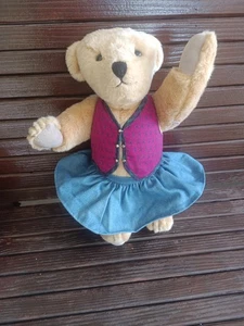 Retired Pleasant Company 1994 American Girl Teddy Bear Fully Jointed Vintage - Picture 1 of 4