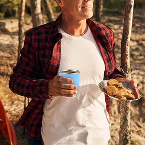 TOMSHOO 20pcs Outdoor Camping Pot Set Portable Aluminum Cookware Set V1 - Picture 1 of 12